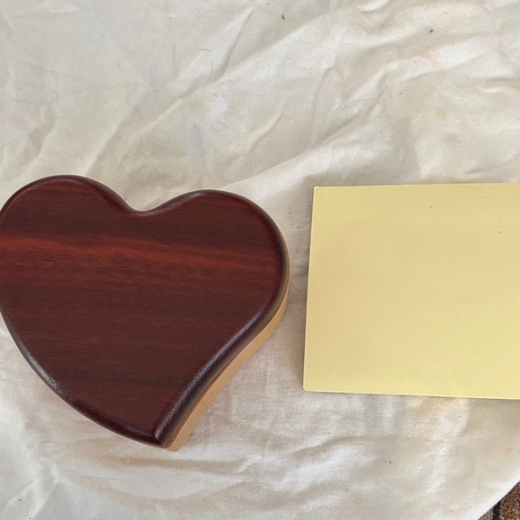 Heart-Shaped Wooden Accent Box - Picture 5 of 5